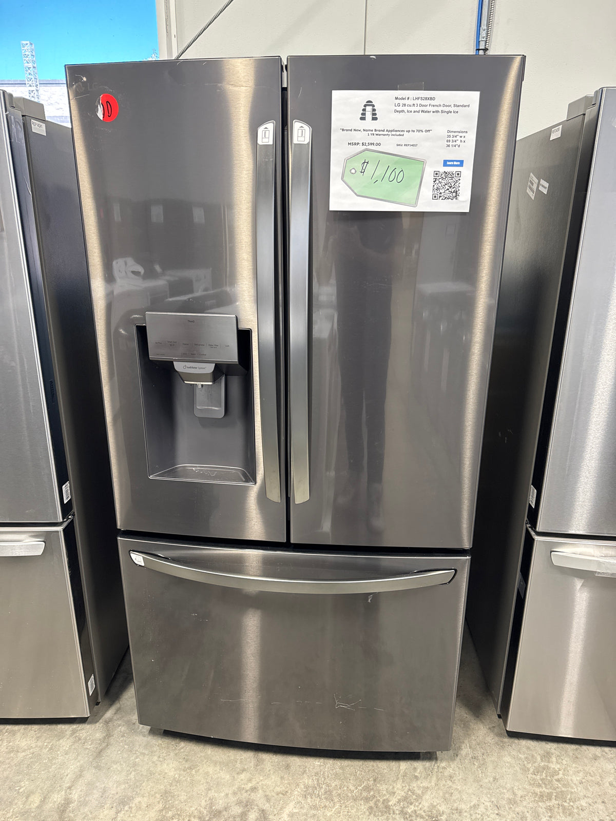LHFS28XBD - Refrigerator