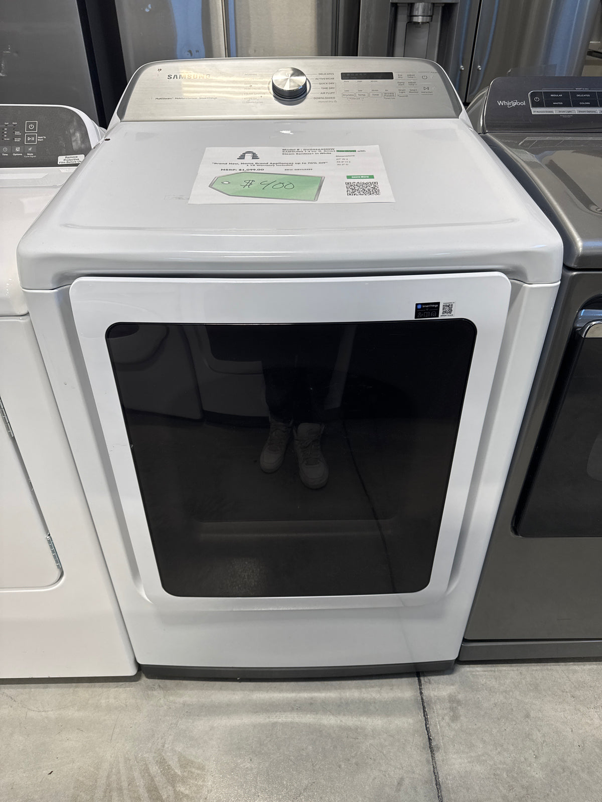 DVG52A5500W - Gas Dryers