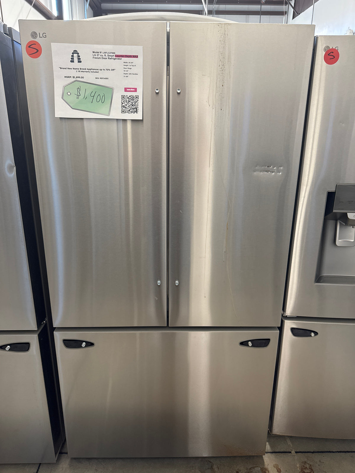 LRSOS2706S - Refrigerator