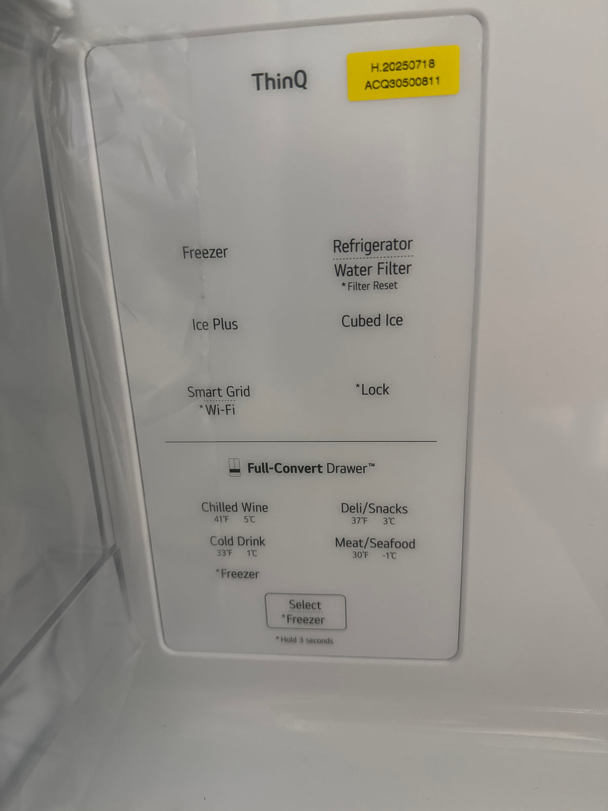 LF30S8210S - Refrigerator