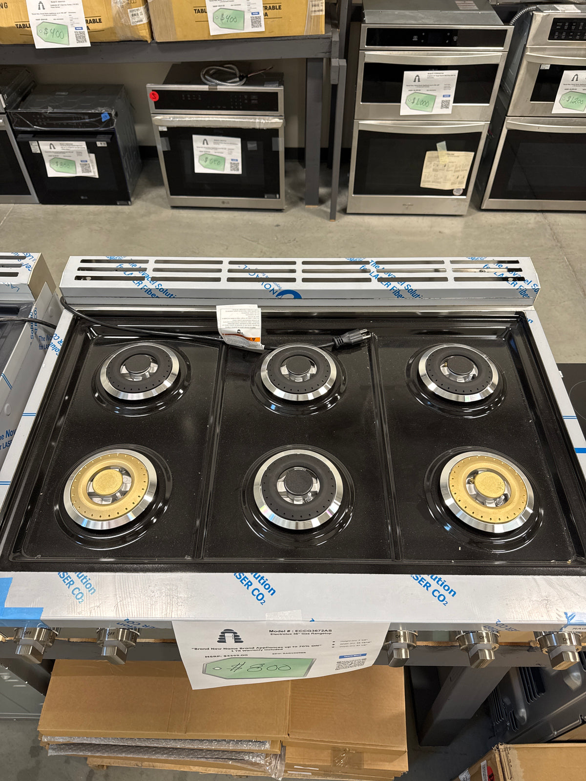 ECCG3672AS - Gas Cooktops