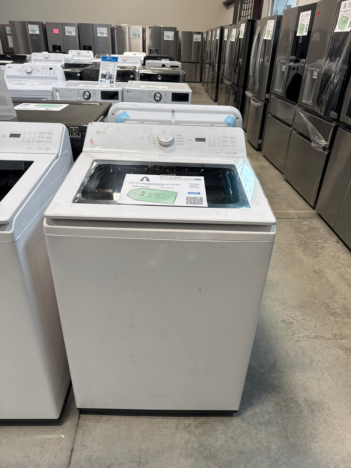 WT8205CW - Washer