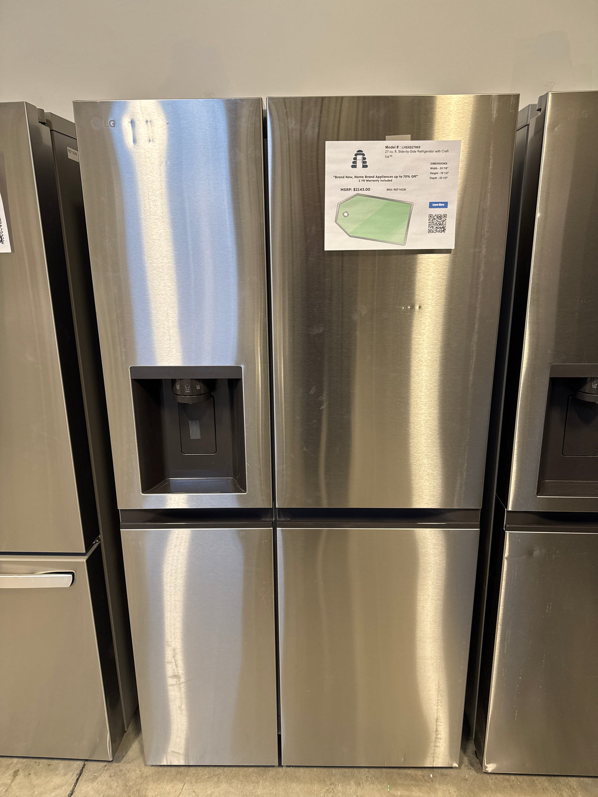 LHSXS2706S - Refrigerator