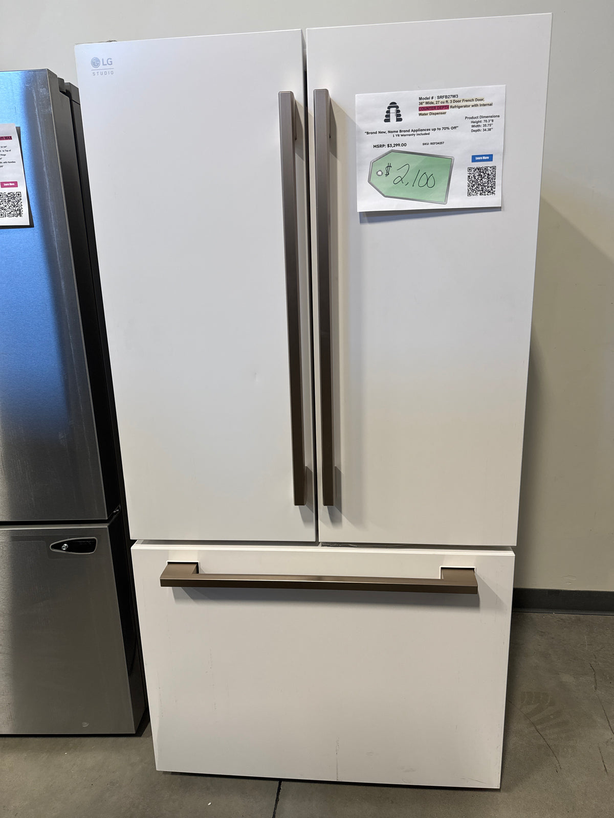SRFB27W3 - Refrigerator