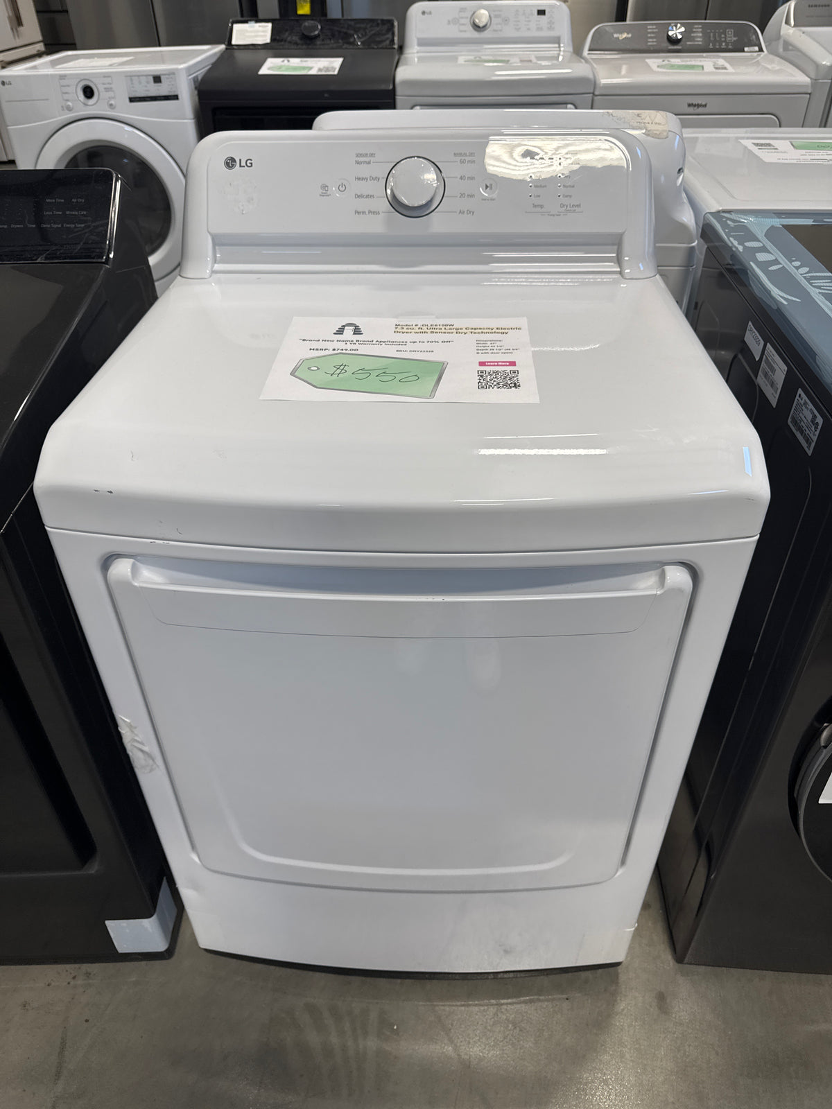 DLE6100W - Electric Dryer