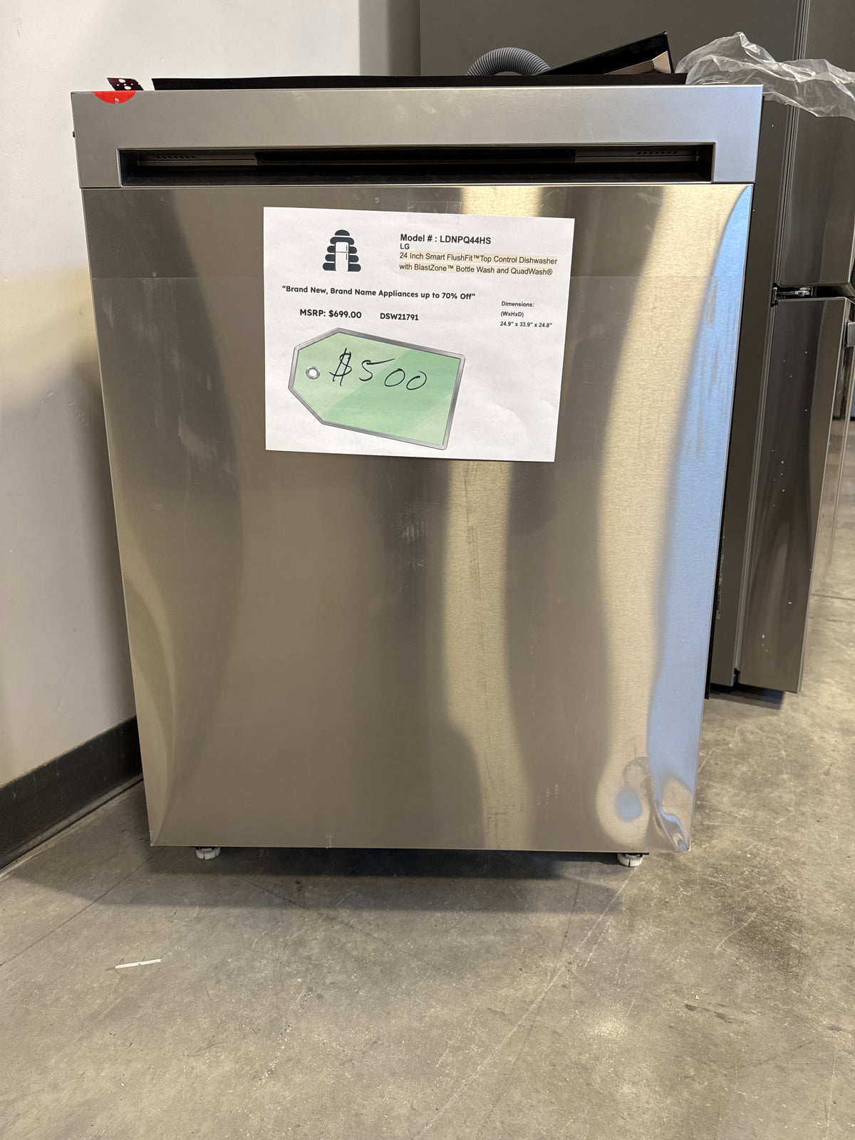 LDNPQ44HS - Dishwasher