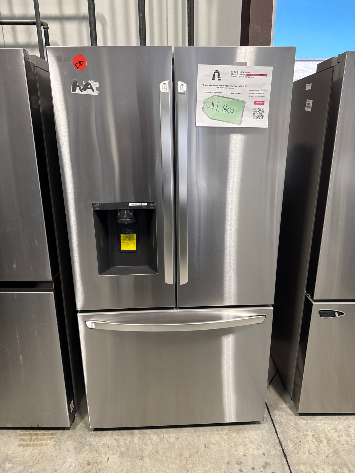 LRFXC2606S - Refrigerator
